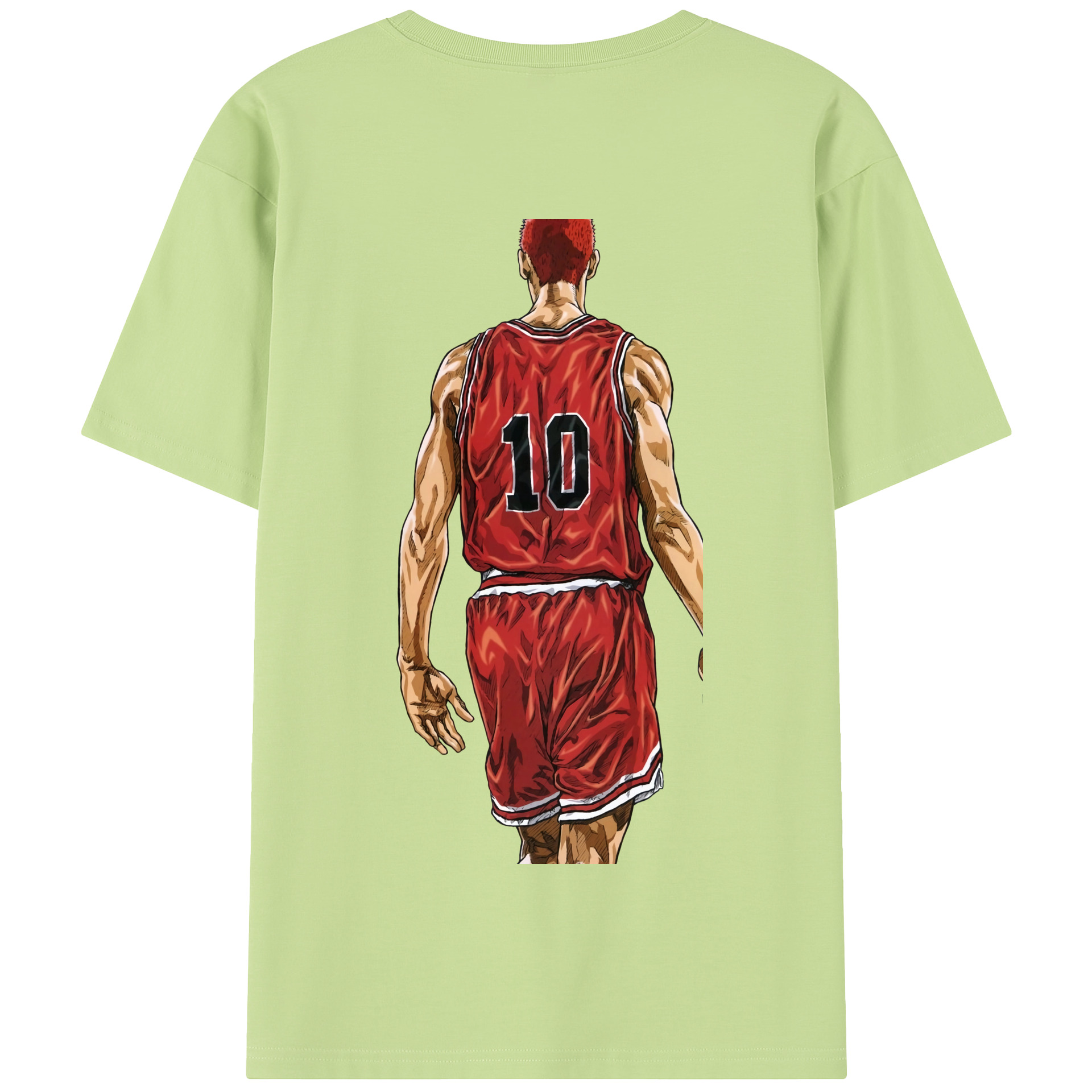 SLAM DUNK／スラムダンク 綿100％半袖Tシャツ（背面プリント）